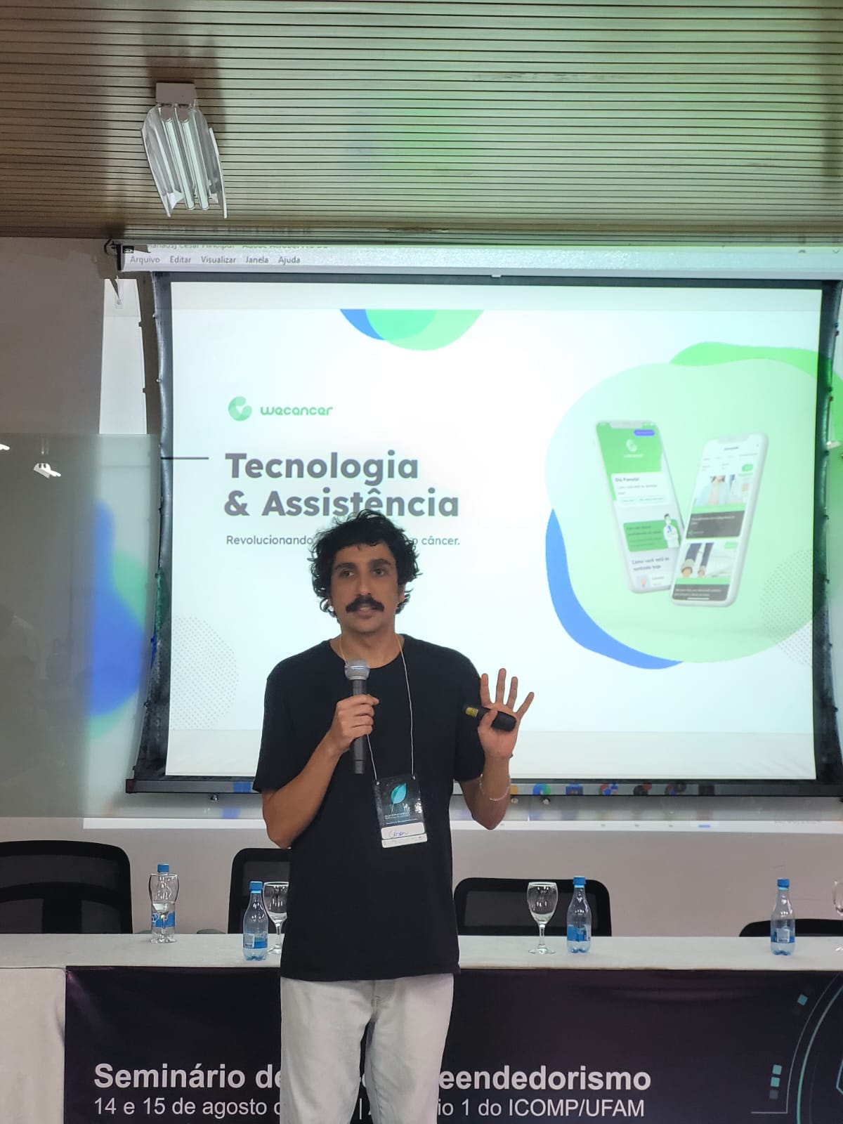 Palestra de César Filho, WeCancer