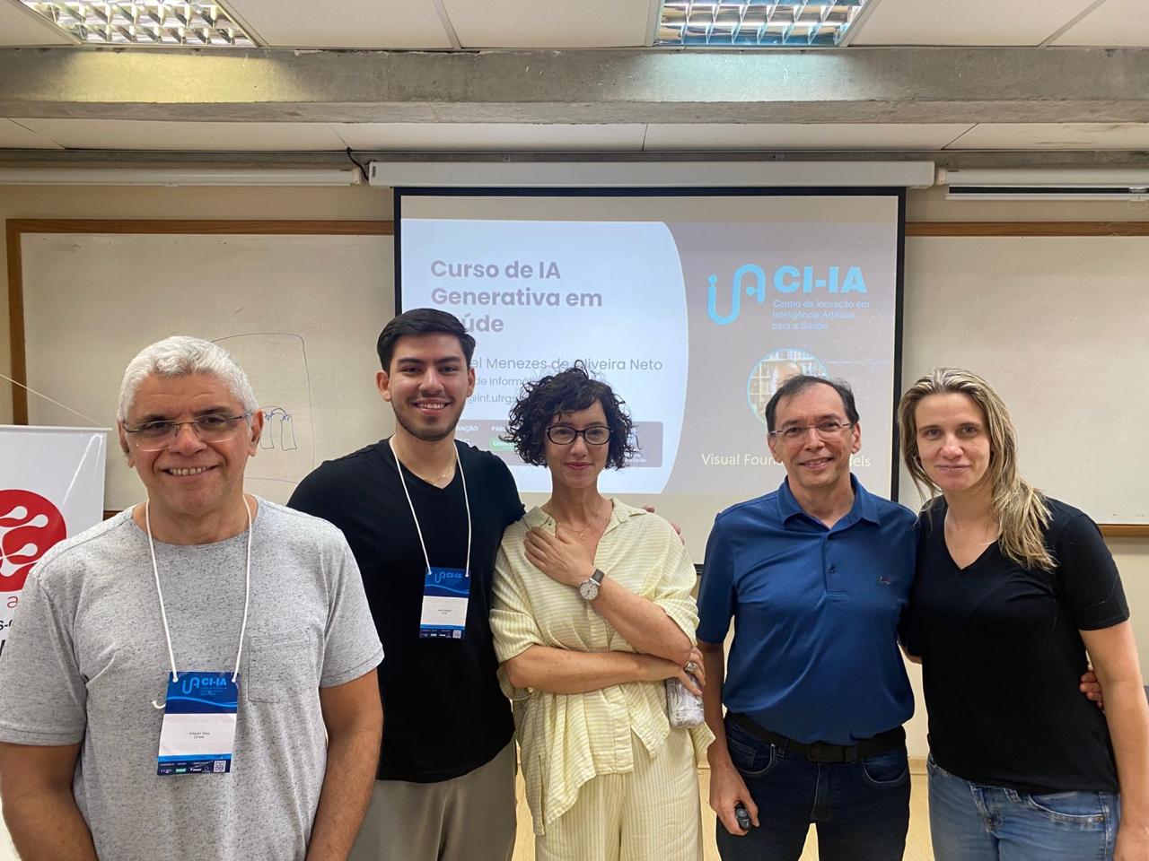 Parte da equipe docente